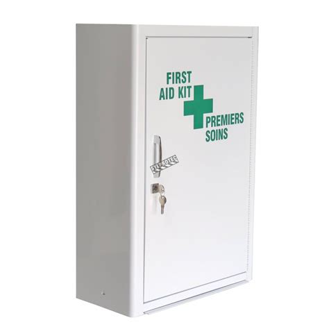 metal mounting bracket first aid kit|metal first aid cabinets.